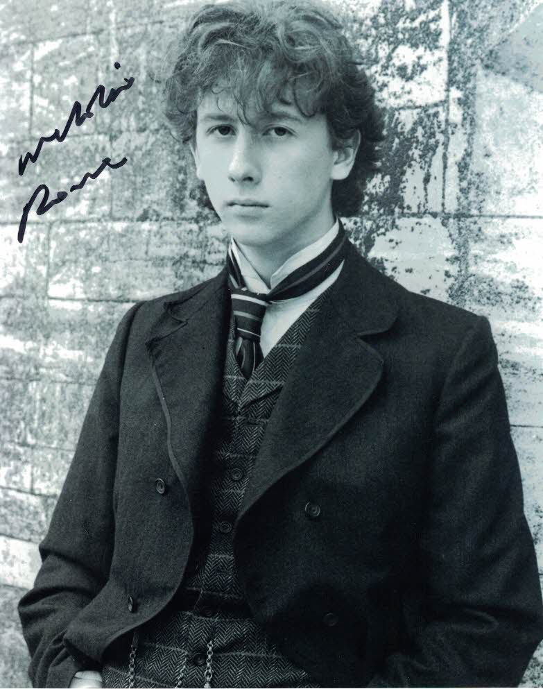NICHOLAS ROWE - Sherlock Holmes in Young Sherlock - hand signed 10 x 8 photo