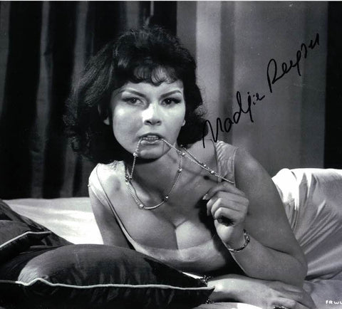 NADJA REGIN - Kerim's mistress in From Russia With Love hand signed 10 x 8 photo