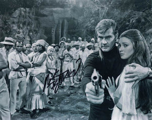 NICOLA BLACKMAN - Tribal Dancer in Live and Let Die James Bond hand signed 10 x 8 photo