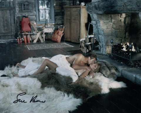 SUE VANNER - Log Cabin Girl in The Spy Who Loved Me hand signed 10 x 8 photo