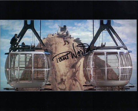 PAUL WESTON - Stunts on Moonraker - James Bond hand signed 10 x 8 photo