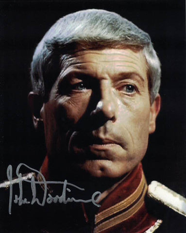 JOHN WOODVINE -The Marshall - Doctor Who -The Armageddon Factor hand signed 10 x 8 photo