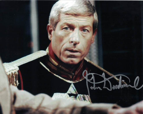 JOHN WOODVINE -The Marshall - Doctor Who -The Armageddon Factor hand signed 10 x 8 photo