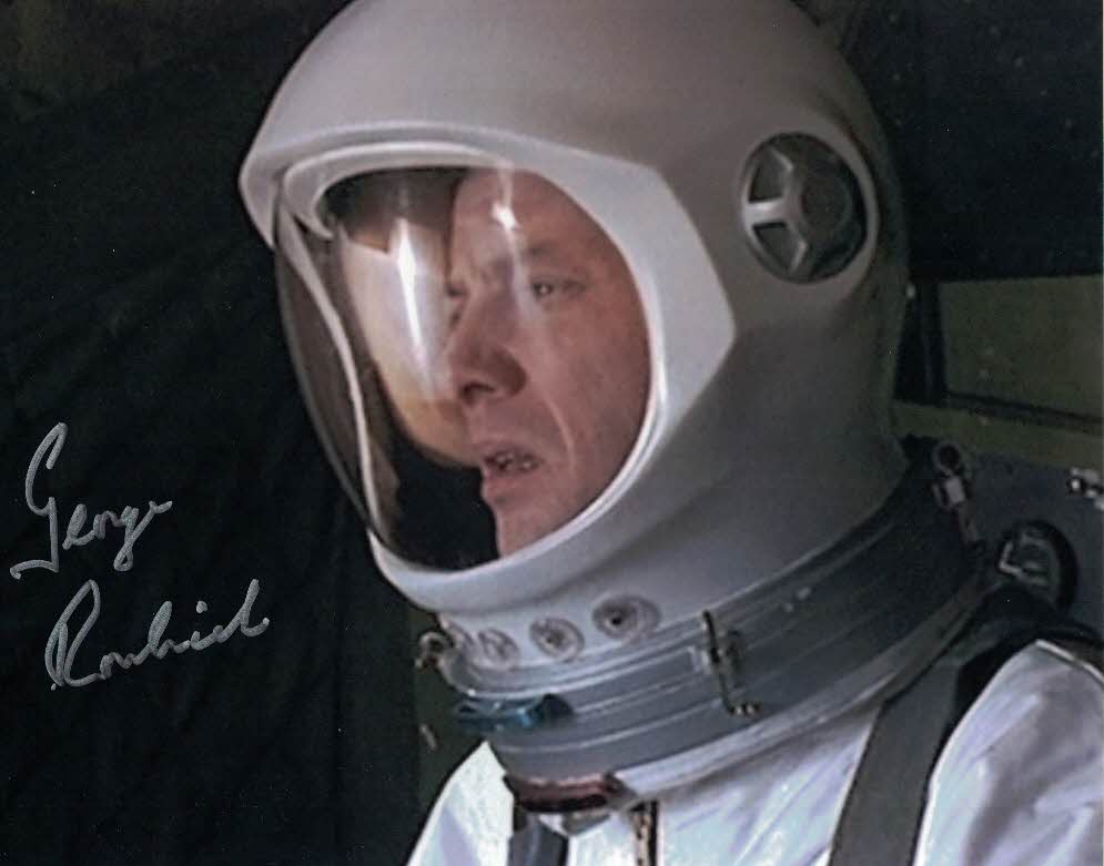 George Roubicek Autograph Card GEORGE ROUBICEK - American Astronaut in You Only Live Twice hand signe ...