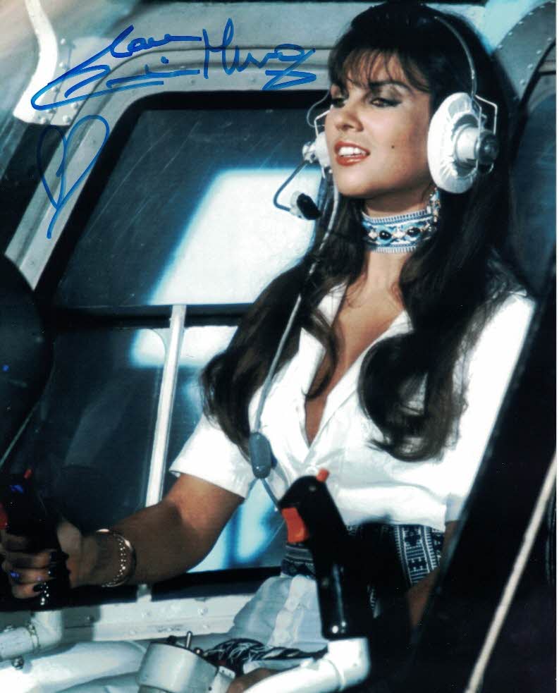 CAROLINE MUNRO - Naomi in The Spy Who Loved Me - James Bond Hand signed 10 x 8 photo