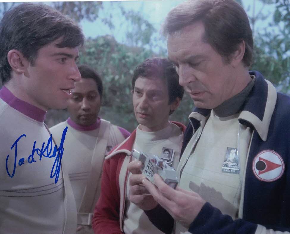 JACK KLAFF - Security Guard - Seed of Destruction Space 1999 hand signed 10 x 8 photo