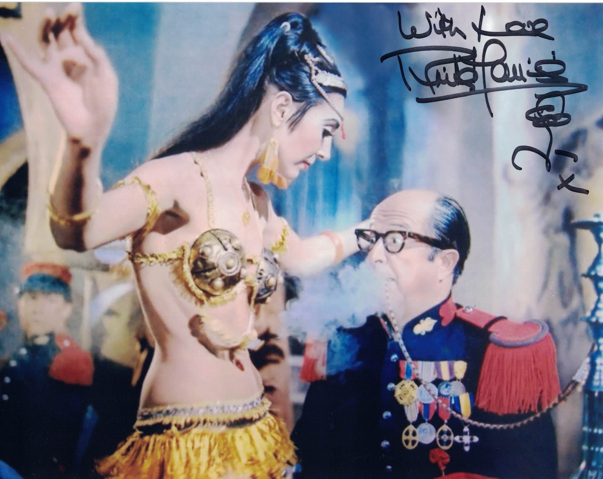 ANITA HARRIS - Corktip in Carry on Follow that Camel- hand signed 10 x 8 photo