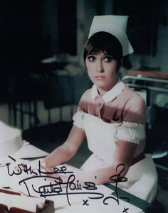 ANITA HARRIS - Nurse Clarke in Carry On Doctor - hand signed 10 x 8 photo