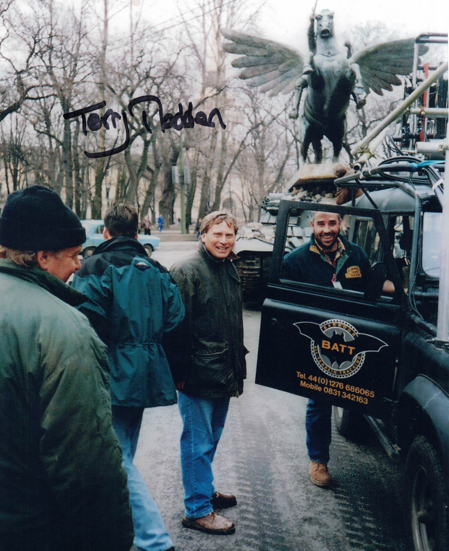 TERRY MADDEN - Assistant Director James Bond, Star Wars -  hand signed 10 x 8 photo
