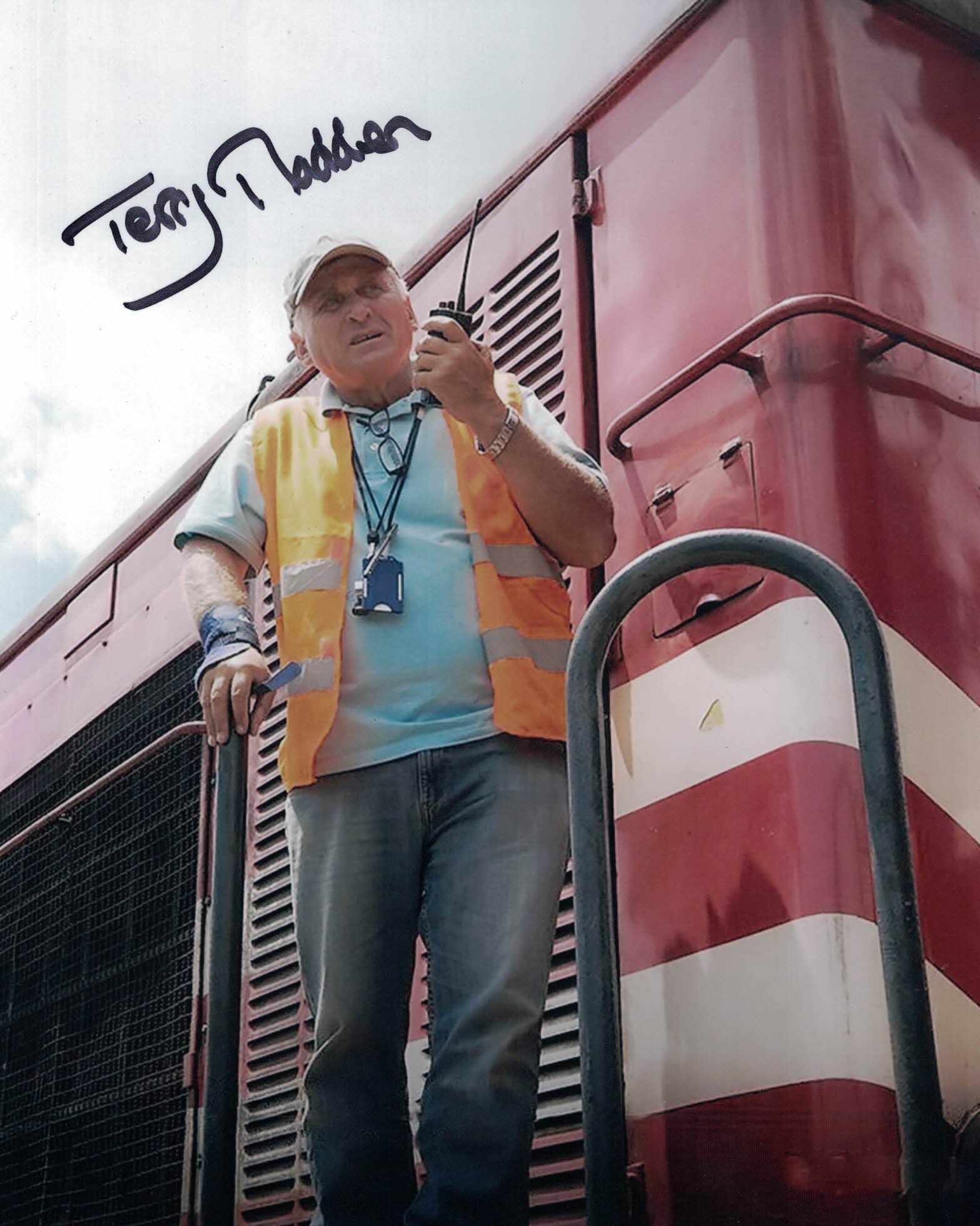 TERRY MADDEN - Assistant Director James Bond, Star Wars -  hand signed 10 x 8 photo