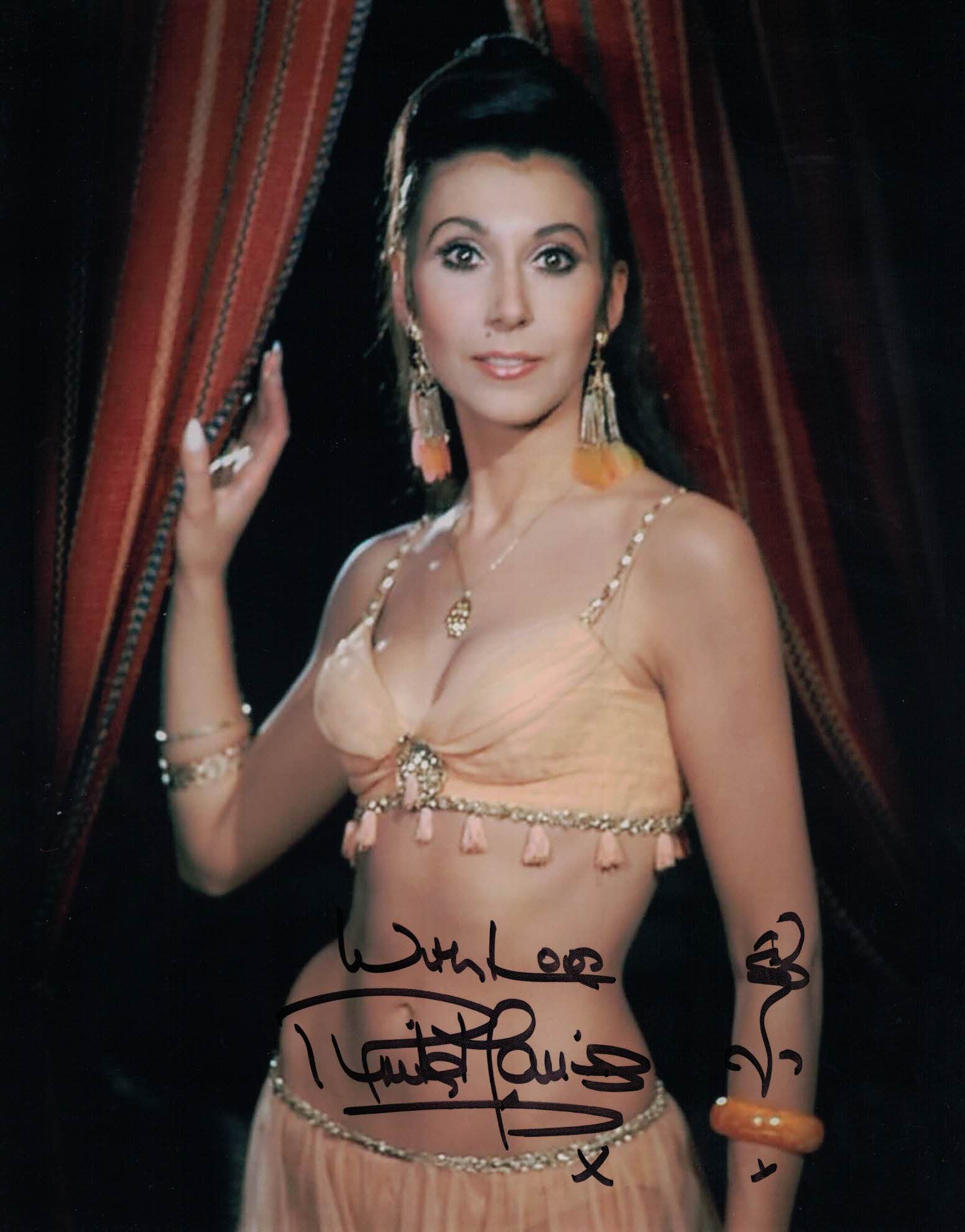 ANITA HARRIS - Corktip in Carry on Follow that Camel- hand signed 10 x 8 photo