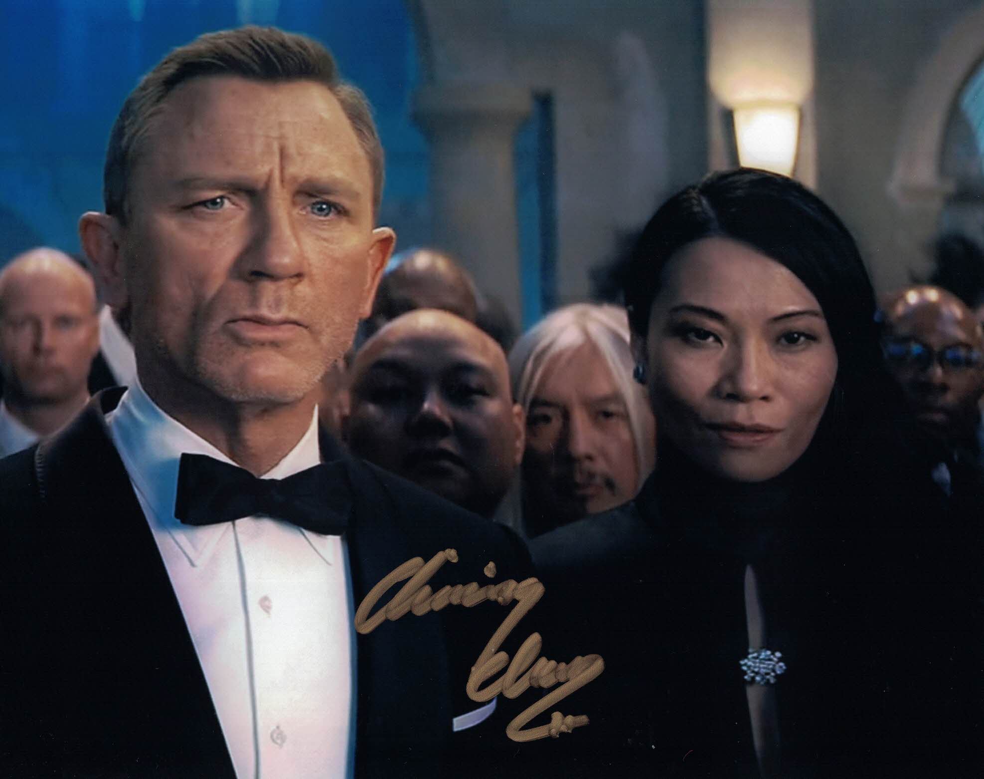 CHI CHAN- Spectre Agent - No Time To Die - hand signed 10 x 8 photo