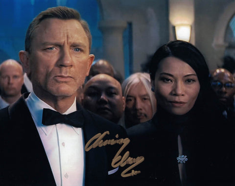 CHI CHAN- Spectre Agent - No Time To Die - hand signed 10 x 8 photo