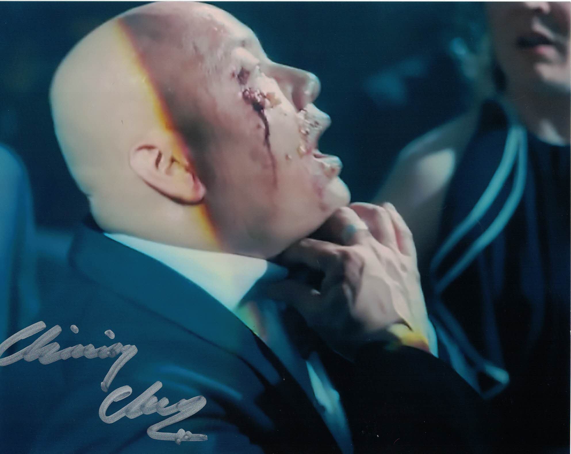 CHI CHAN- Spectre Agent - No Time To Die - hand signed 10 x 8 photo