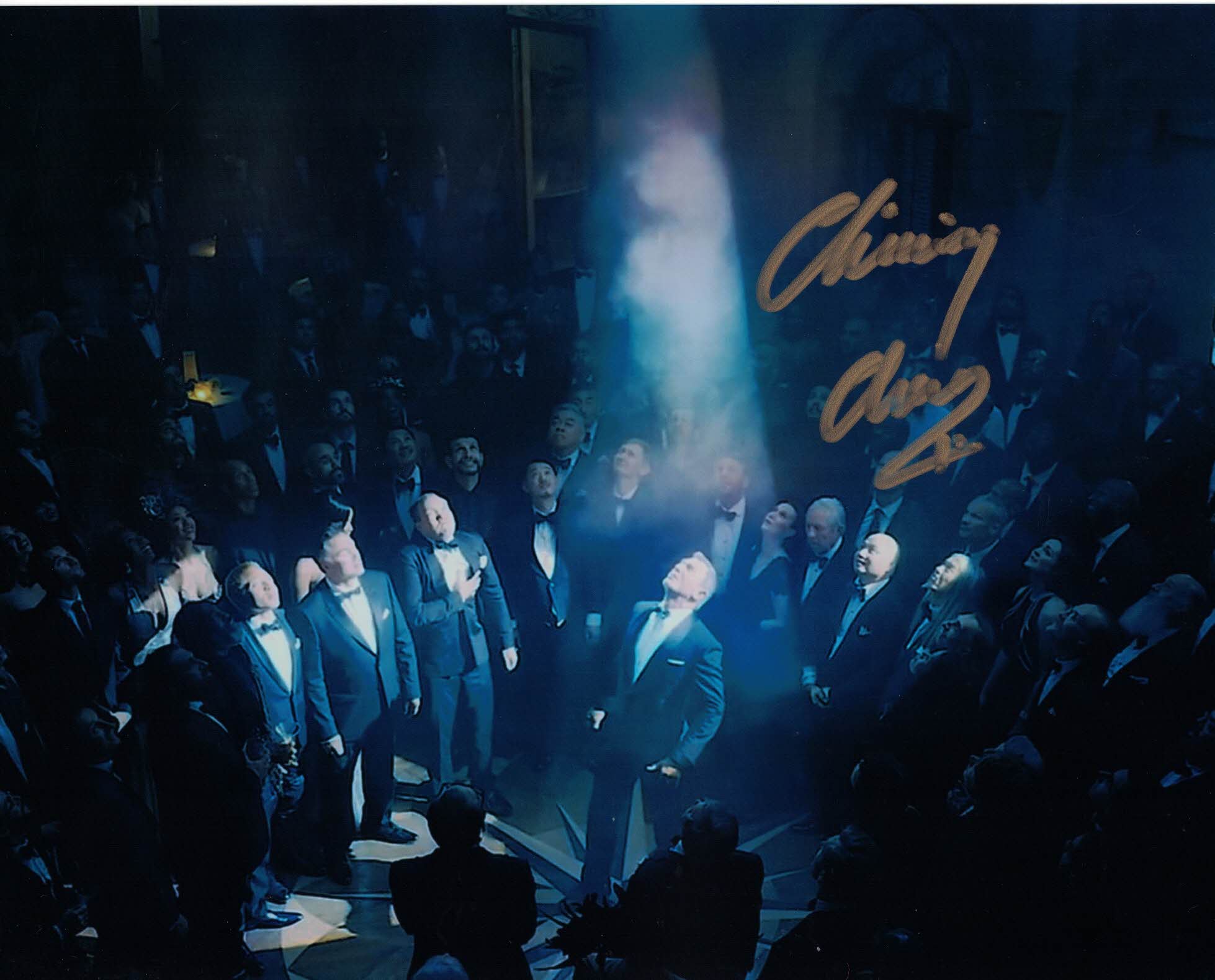 CHI CHAN- Spectre Agent - No Time To Die - hand signed 10 x 8 photo