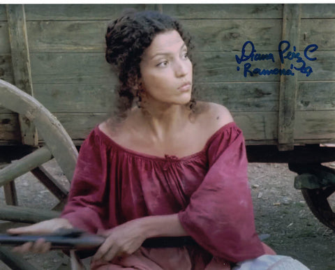 DIANA PEREZ- Ramona Harper in Sharpe - hand signed 10 x 8 photo