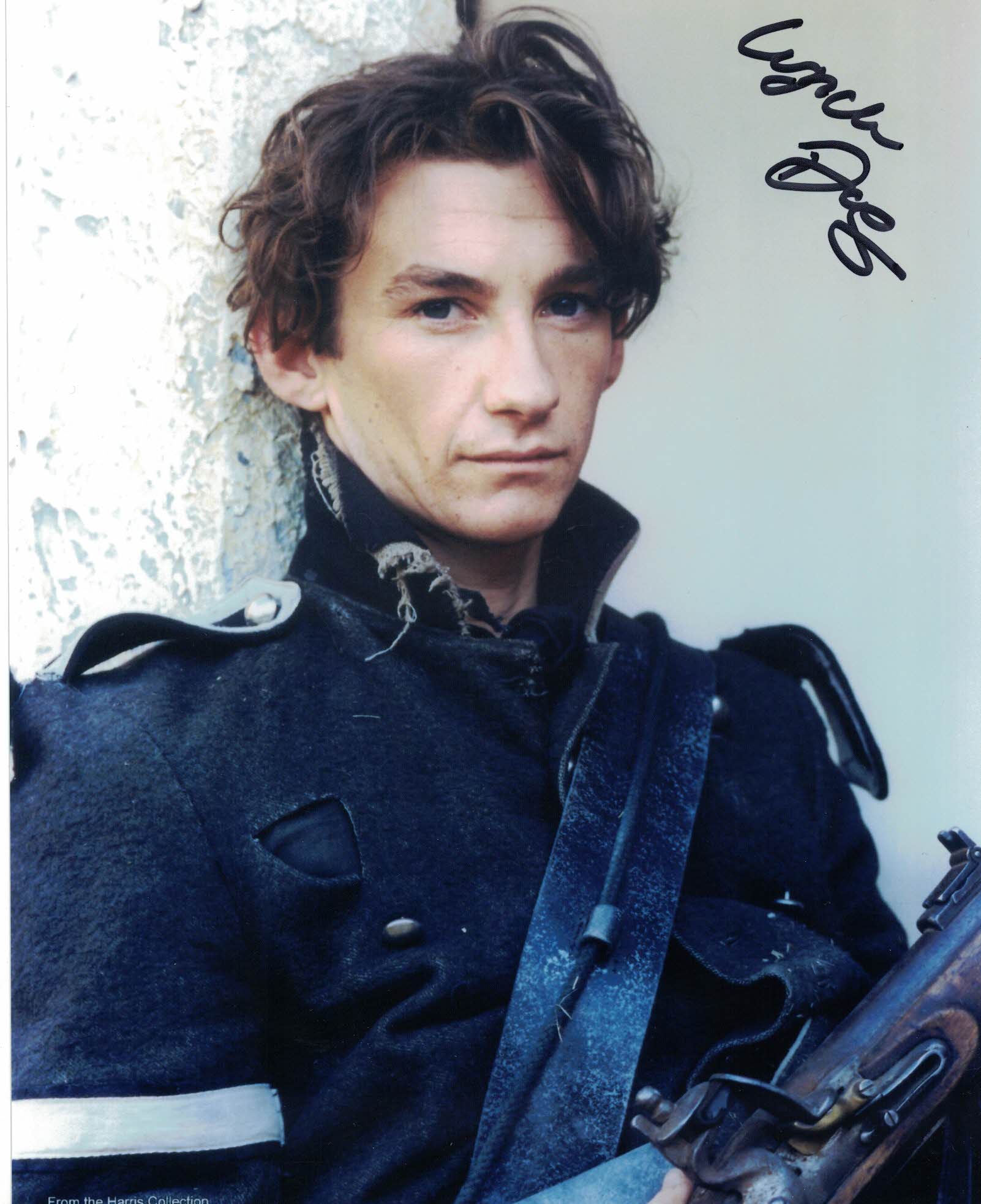 LYNDON DAVIES  - Ben Perkins in Sharpe - hand signed 10 x 8 photo