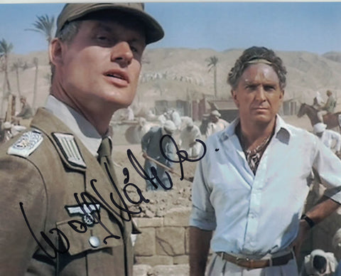 WOLF KAHLER - Dietrich in Raiders of The Lost Ark - hand signed 10 x 8 photo