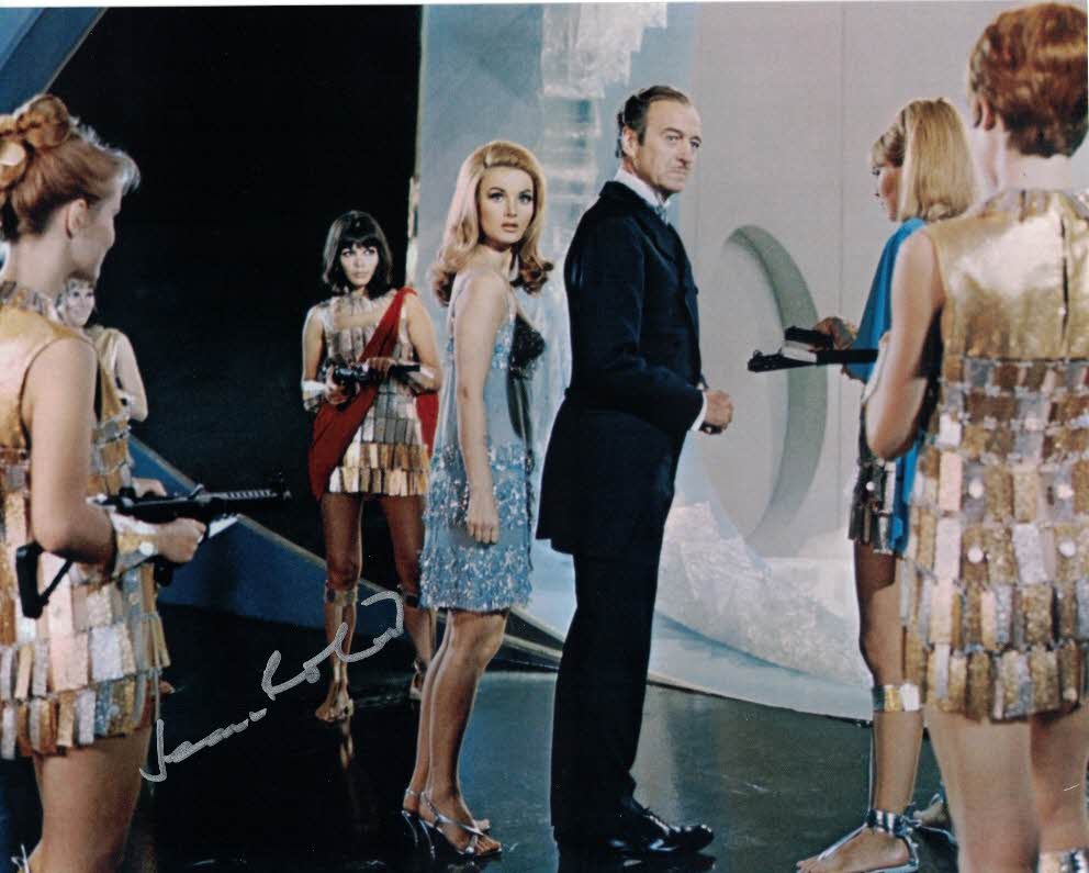 JEANNE ROLAND- Casino Royale (1967) James Bond - hand signed 10 x 8 photo