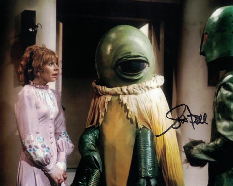 STUART FELL - Alpha Centauri in  Doctor Who hand signed 10 x 8 photo