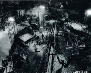 RICHARD BONEHILL - Miner - A View To A Kill  hand signed 10 x 8 photo