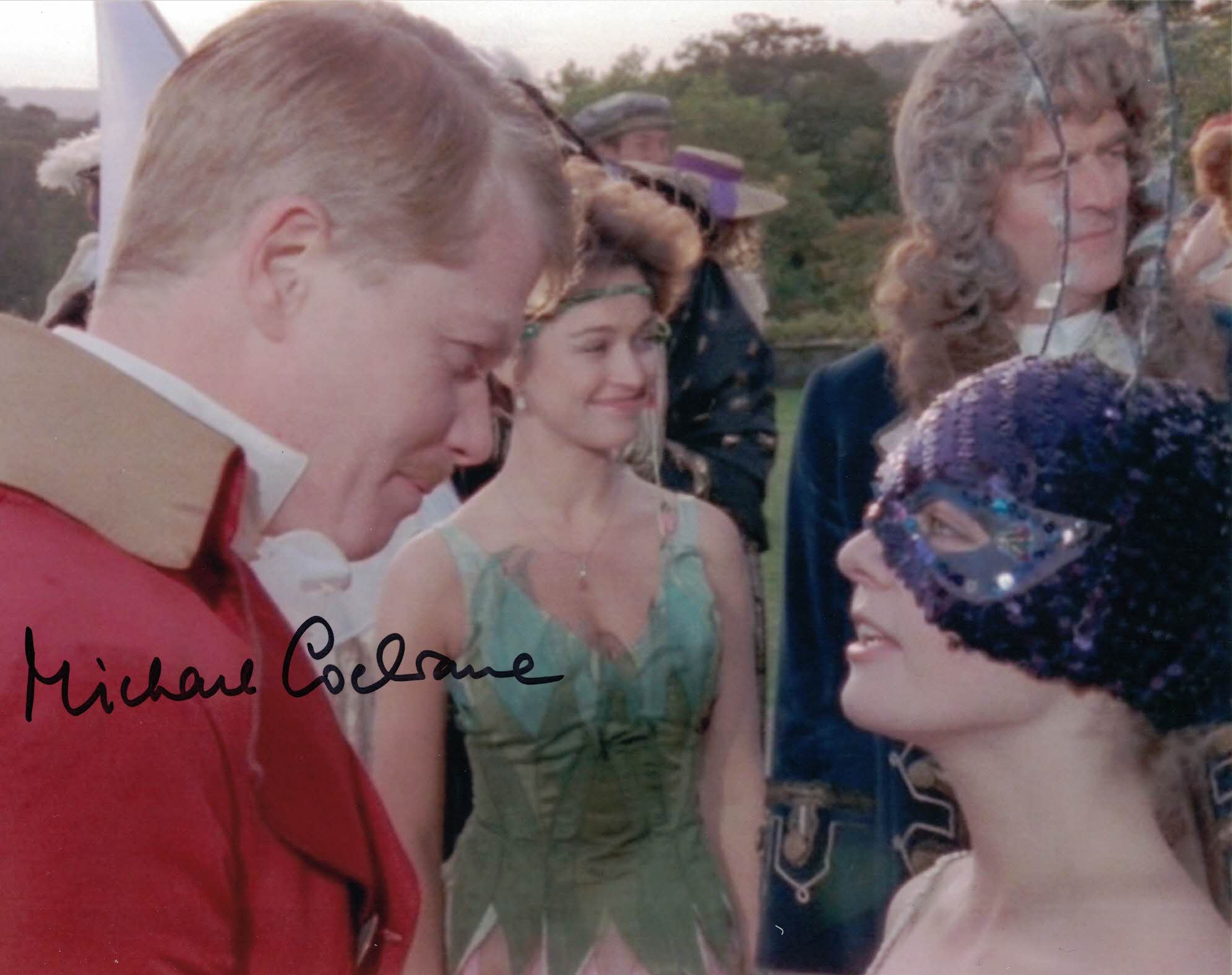 MICHAEL COCHRANE - Lord Cranleigh in Black Orchid - Doctor Who hand signed 10 x 8