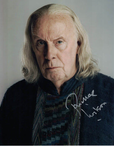 RICHARD WILSON - Gaius in Merlin - hand signed 10 x 8 photo