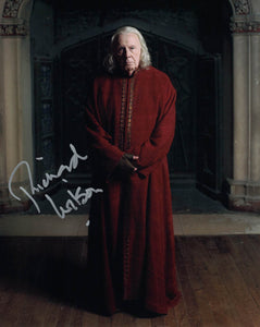 RICHARD WILSON - Gaius in Merlin - hand signed 10 x 8 photo