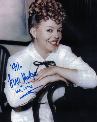 SUE HODGE - Mimi in 'Allo, ' Allo hand signed 10 x 8