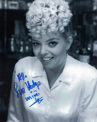 SUE HODGE - Mimi in 'Allo, ' Allo hand signed 10 x 8