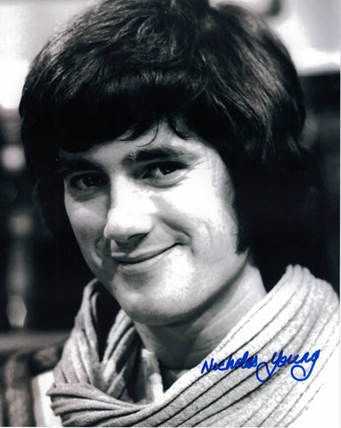 NICHOLAS YOUNG - John in The Tomorrow People  Hand signed photo