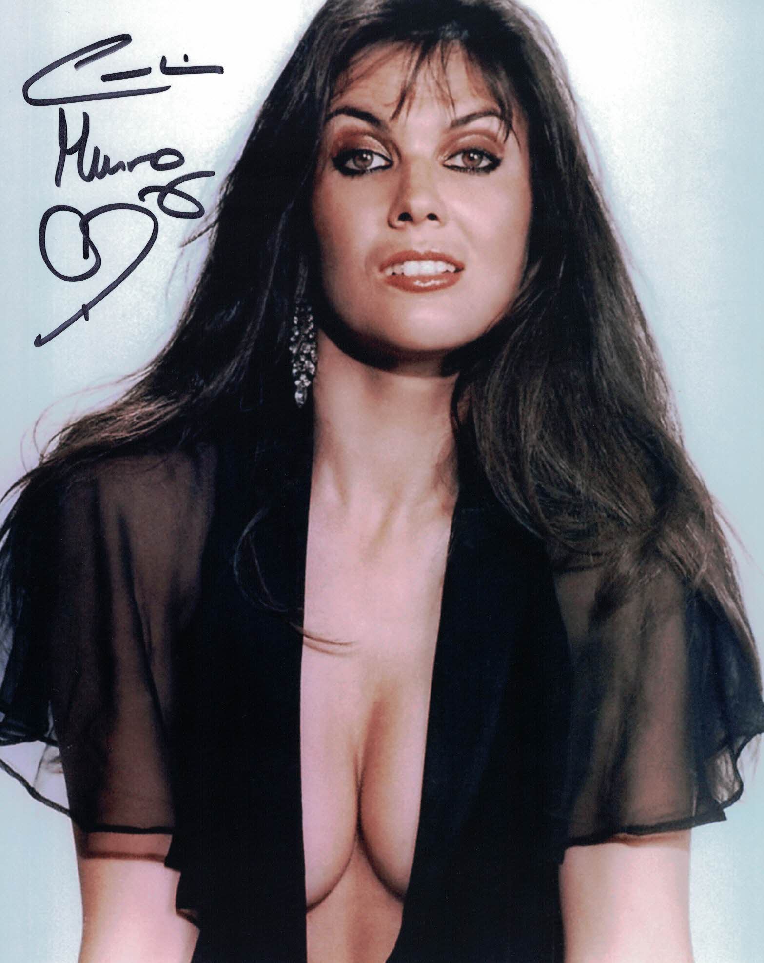 CAROLINE MUNRO - Naomi in The Spy Who Loved Me - James Bond Hand signed 10 x 8 photo