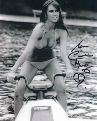 CAROLINE MUNRO - Naomi in The Spy Who Loved Me - James Bond Hand signed 10 x 8 photo
