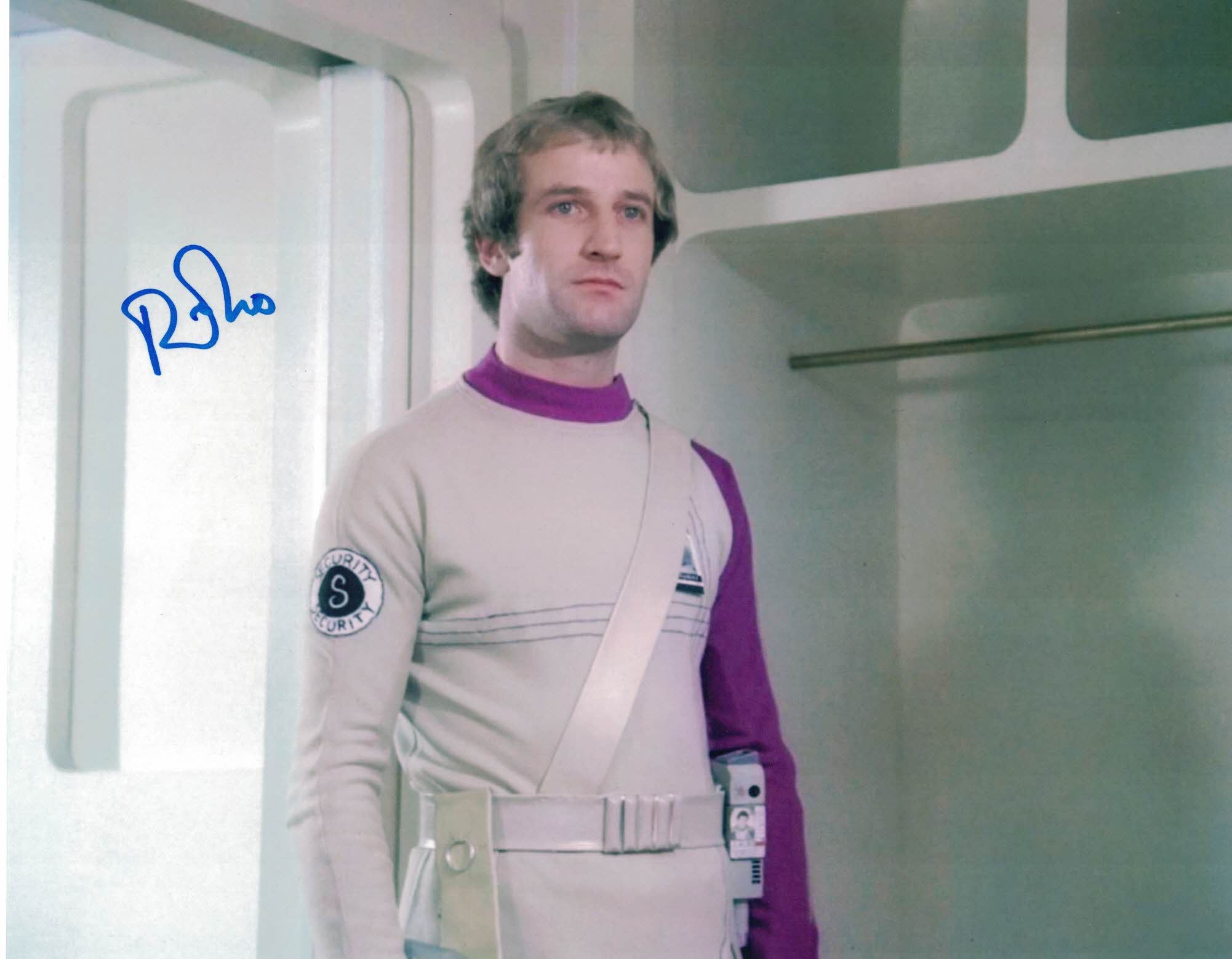 PAUL JERRICHO - Security Guard Space 1999 Dorzak -hand signed photo