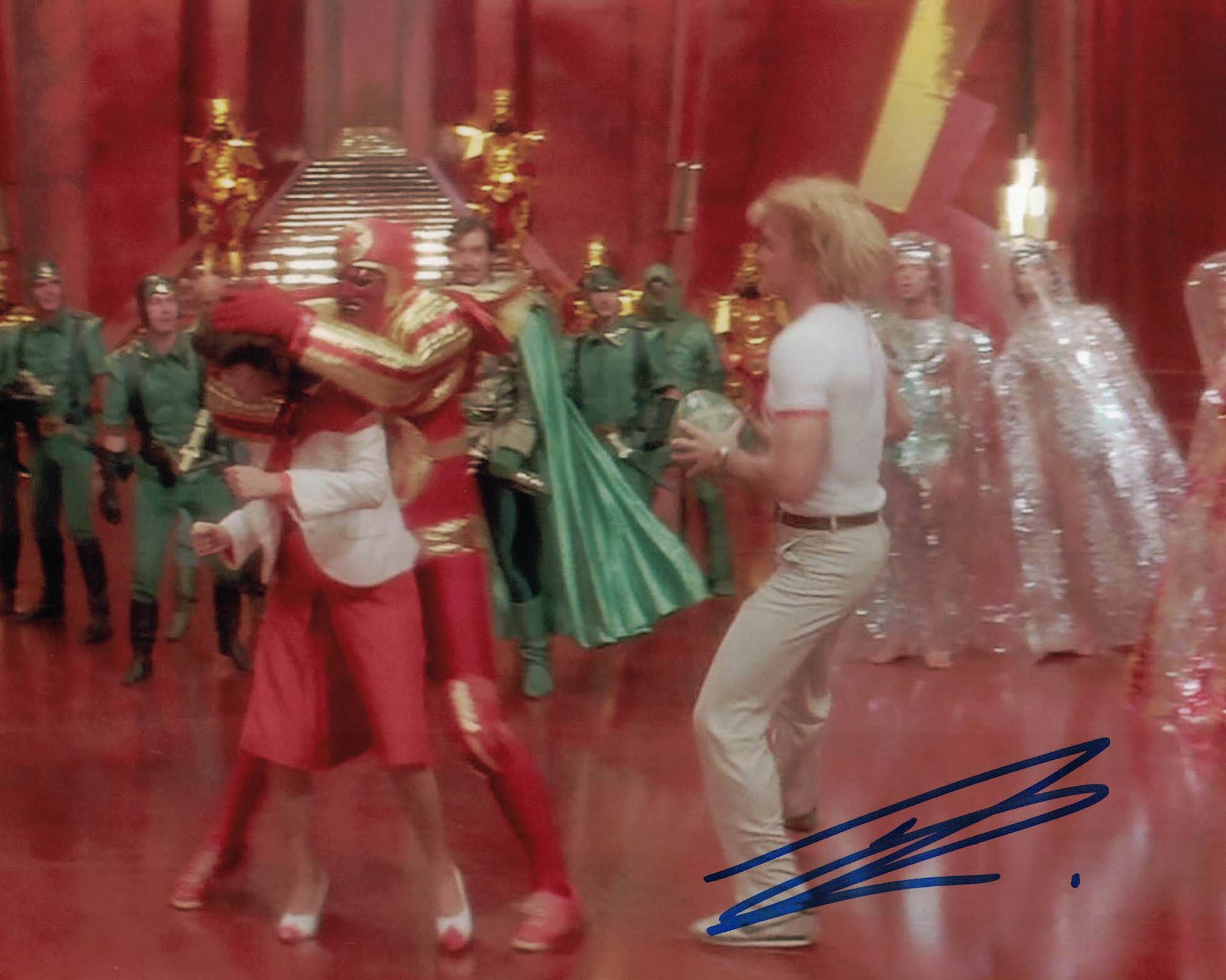 DEREK LYONS - Arborian Priest Assistant - Flash Gordon hand signed photo