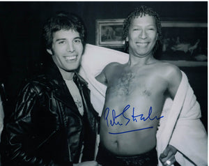 PETER STRAKER friend of Freddie Mercury and singer - hand signed photo