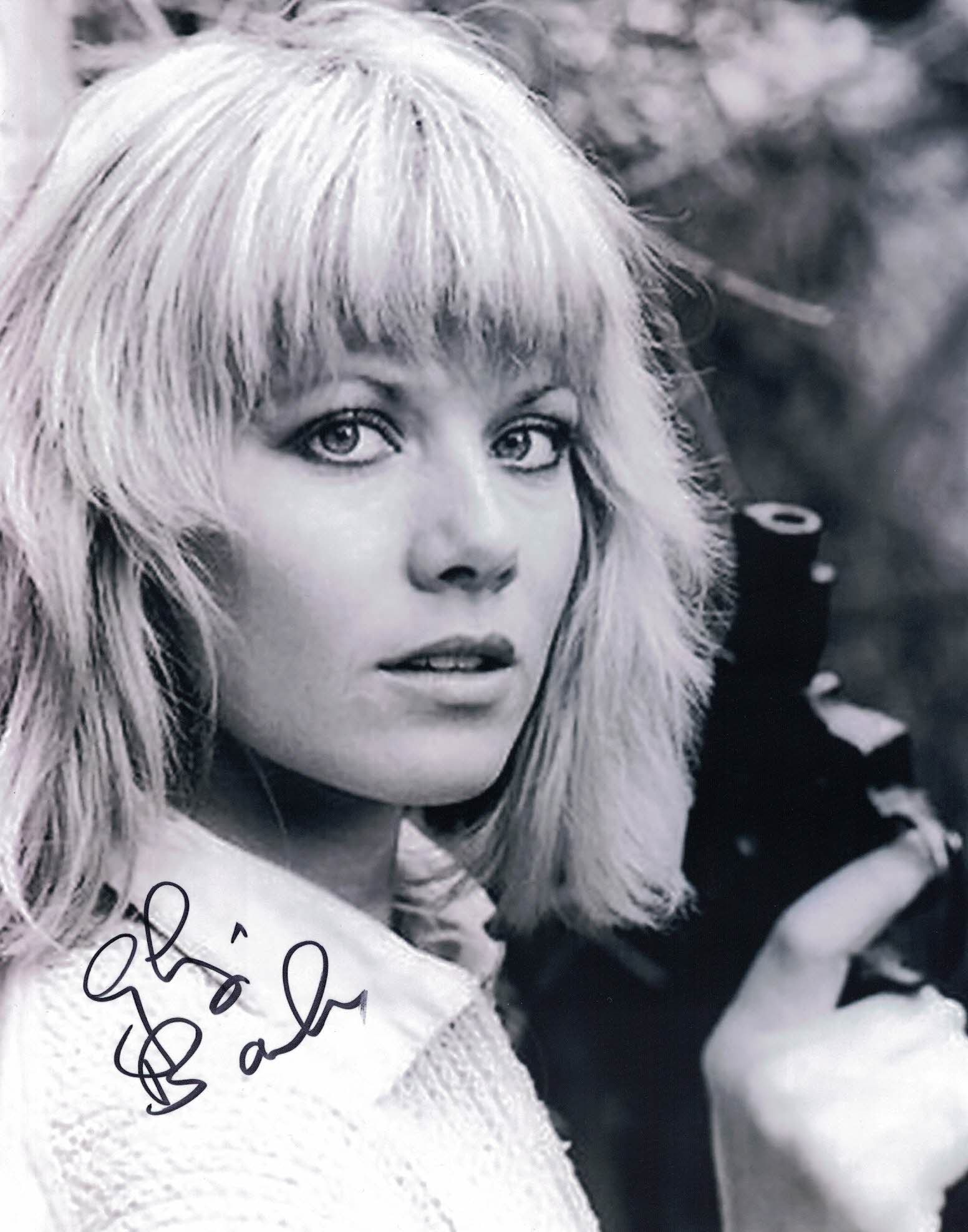 GLYNIS BARBER - Dempsey & Makepeace hand signed photo