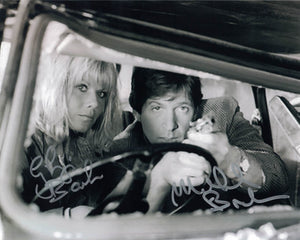 MICHAEL BRANDON & GLYNIS BARBER - Dempsey & Makepeace hand signed photo