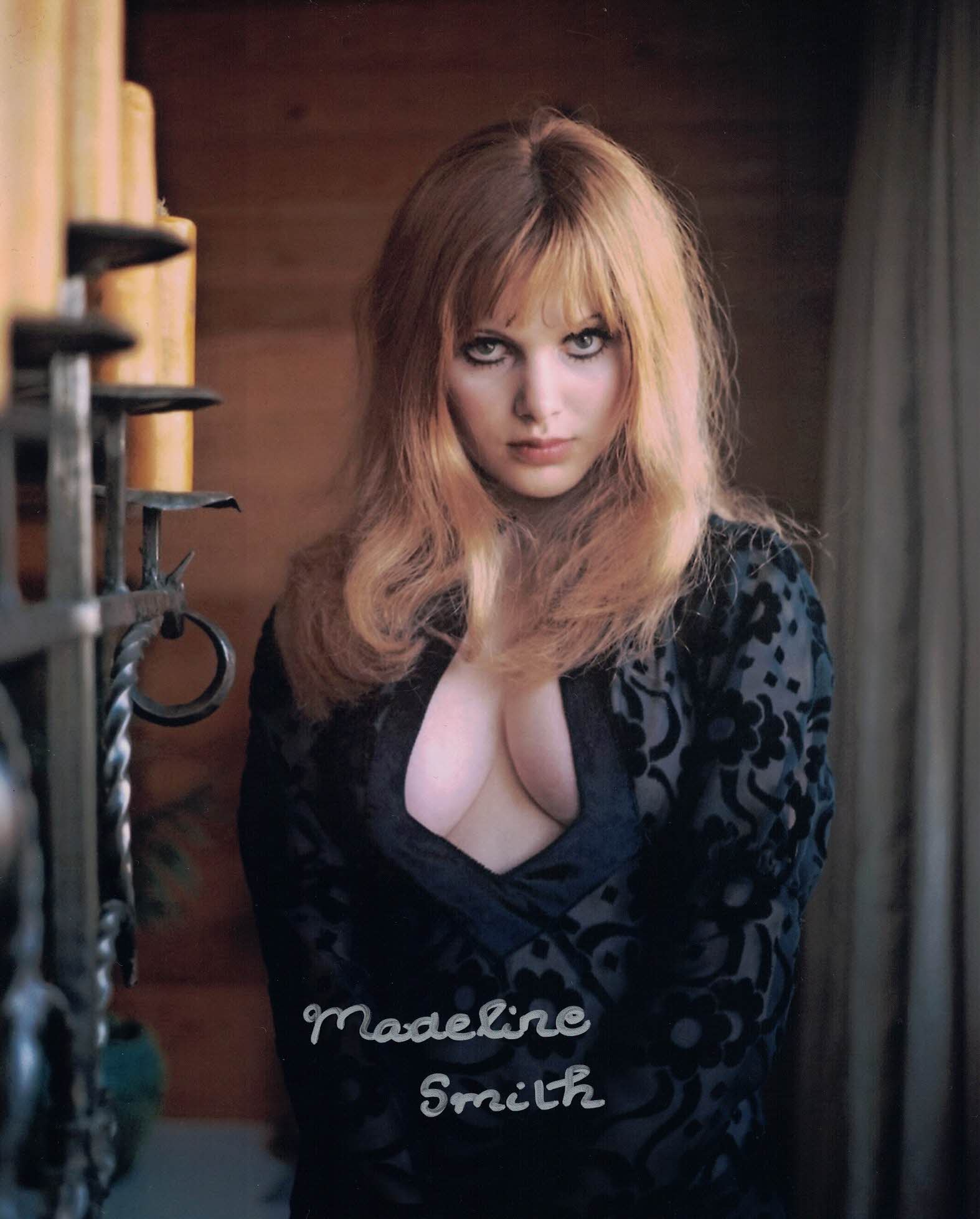 MADELINE SMITH - James Bond and Hammer actor - hand signed 10 x 8 photo