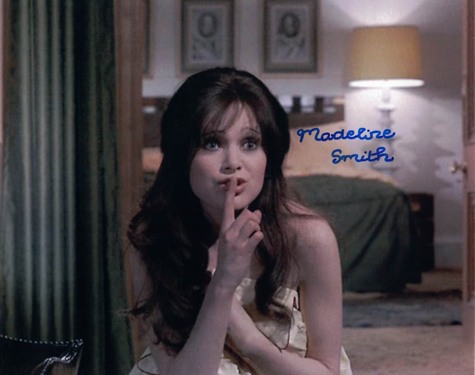 MADELINE SMITH - Miss Caruso in Live & Let Die James Bond - hand signed 10 x 8 photo