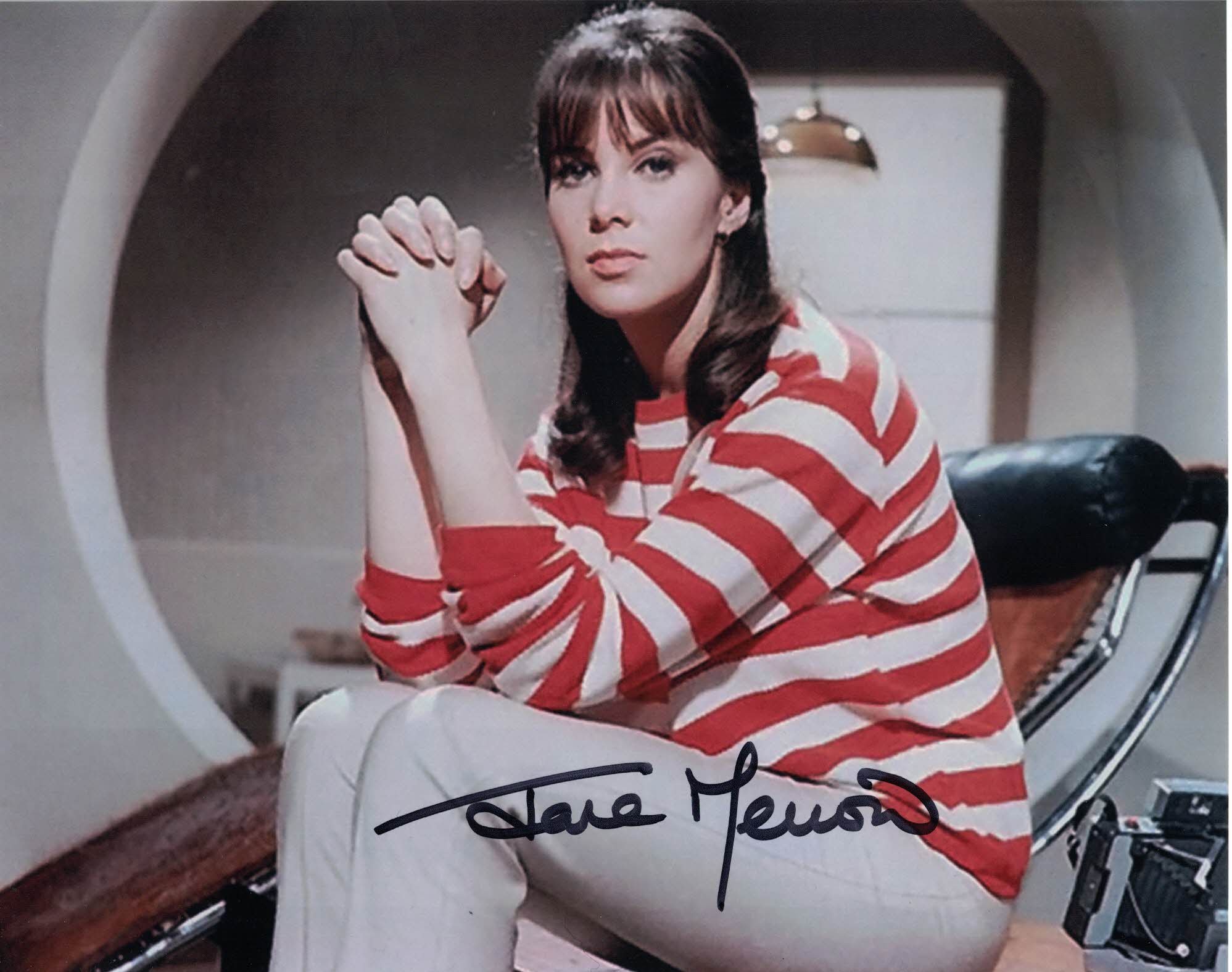 JANE MERROW  - Alison/ No 24 The Prisoner - The Schizoid Man- hand signed 10 x 8 photo