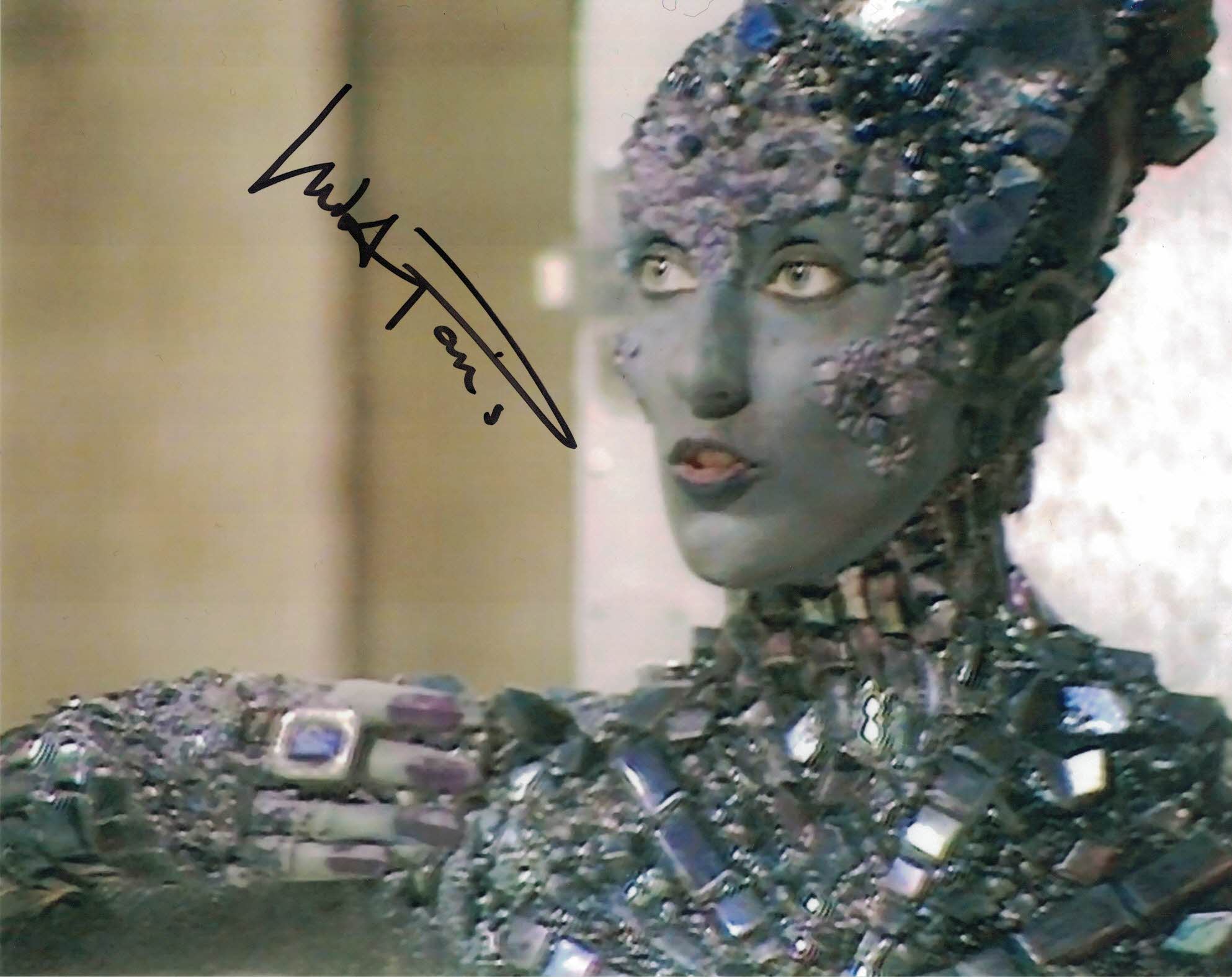 JUDITH PARIS - Eldrad - Dr Who The Hand of Fear- hand signed 10 x 8 photo