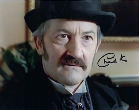 CHARLES KAY - Prof Presbury in The Casebook of Sherlock Holmes - hand signed 10 x 8 photo
