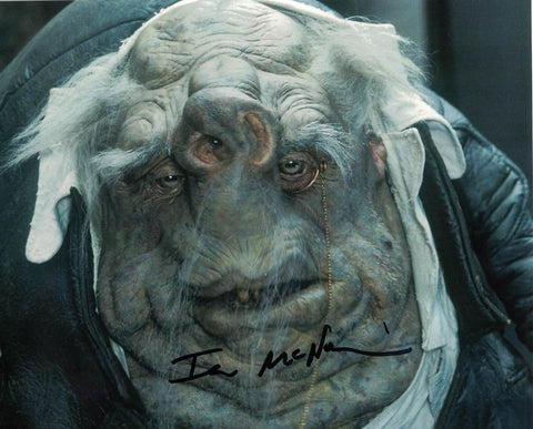 IAN MCNEICE - Kwaltz in Hitchikers Guide To The Galaxy - hand signed 10 x 8 photo