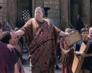 IAN MCNEICE - Newsreader in Rome- hand signed 10 x 8 photo