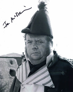 IAN MCNEICE - Runciman in Sharpe- hand signed 10 x 8 photo