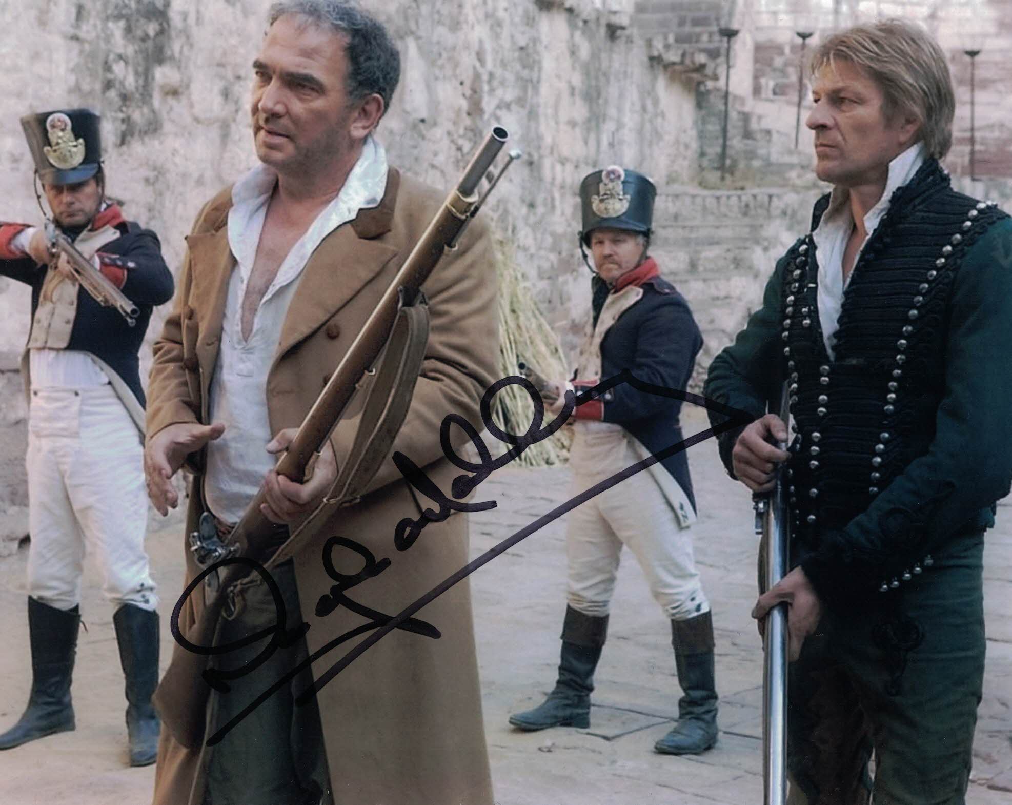 DARAGH O' MALLEY - Pat Harper in Sharpe - hand signed 10 x 8 photo