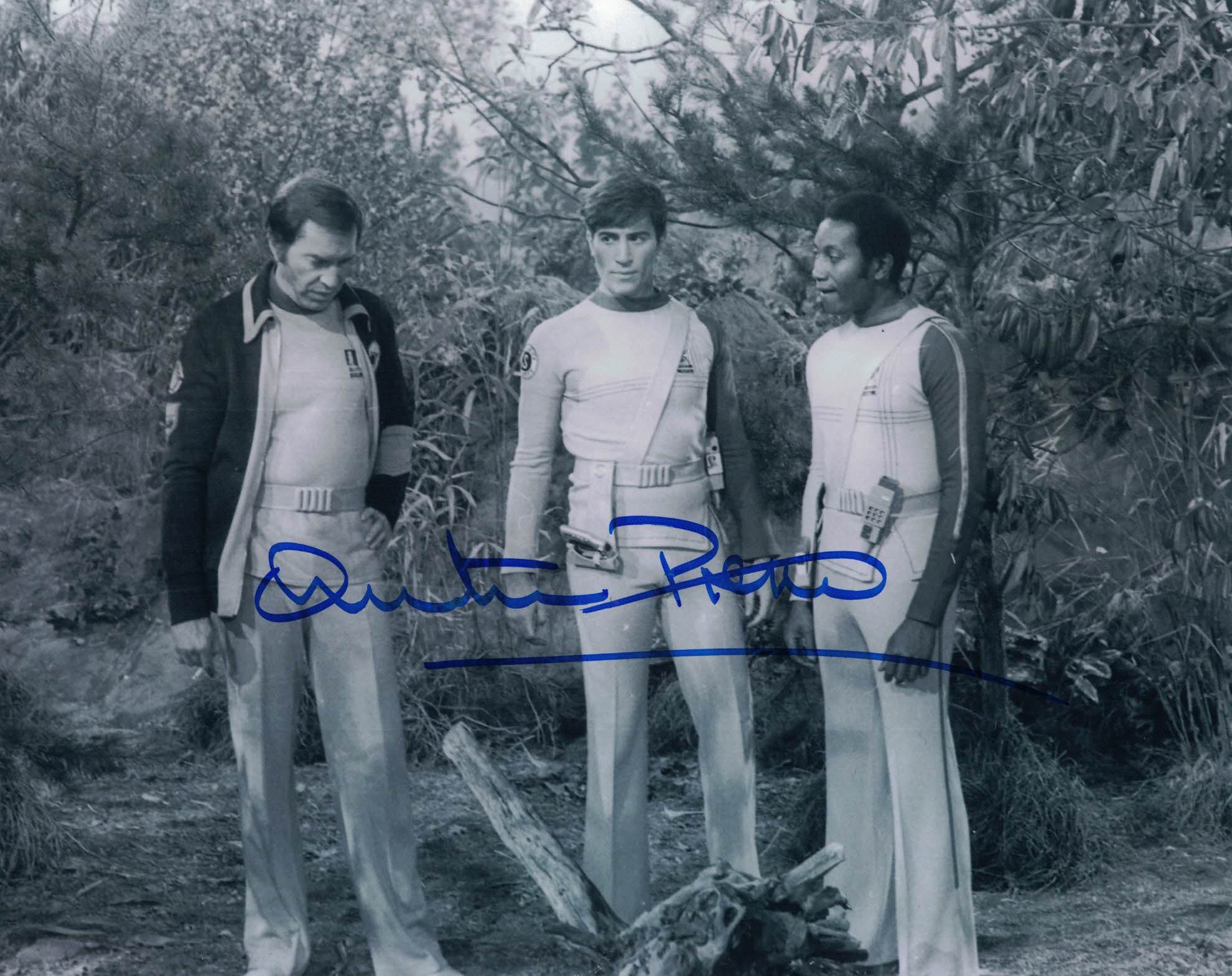 QUENTIN PIERRE - Security Guard Space 1999 - hand signed 10 x 8 photo