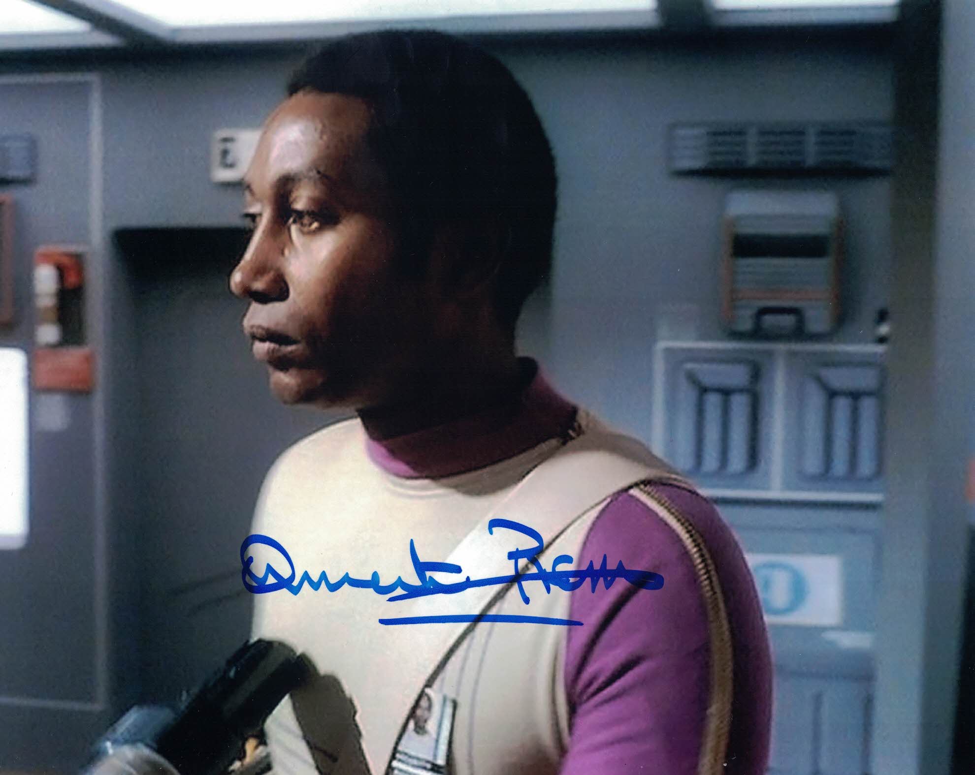 QUENTIN PIERRE - Security Guard Space 1999 - hand signed 10 x 8 photo