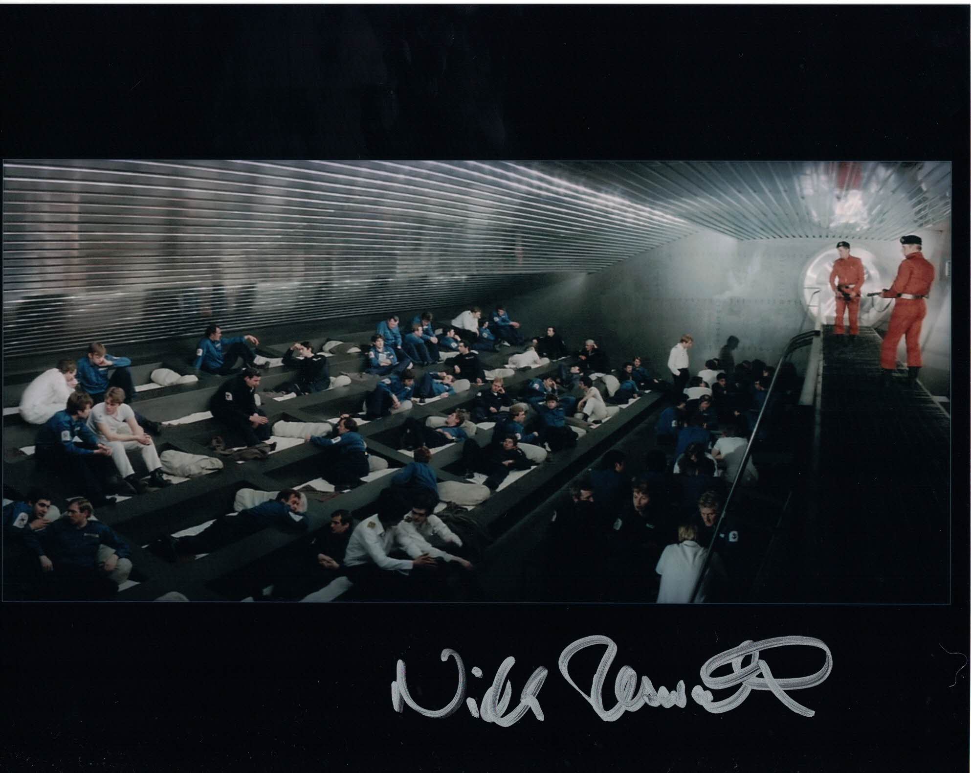 NICK ELLSWORTH - HMS Ranger Crew on The Spy Who Loved Me - James Bond hand signed 10 x 8 photo